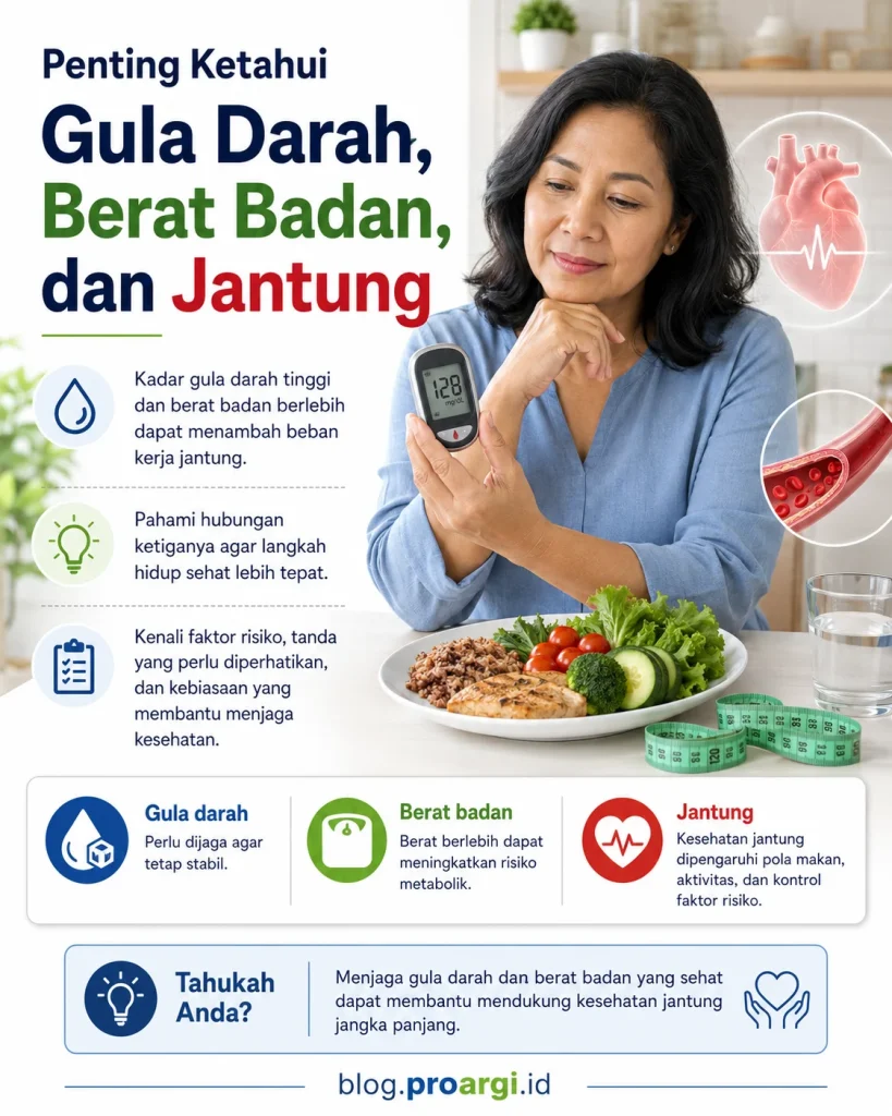 Gula Darah, Berat Badan, dan Jantung
