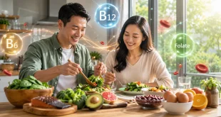 Manfaat Vitamin B6, B12, dan Asam Folat