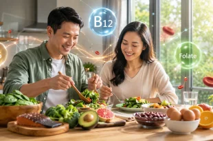 Manfaat Vitamin B6, B12, dan Asam Folat