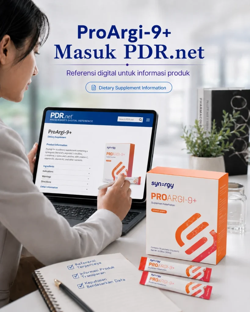 Proargi 9 Masuk ke Dalam PDR.net (Prescriber’s Digital Reference)