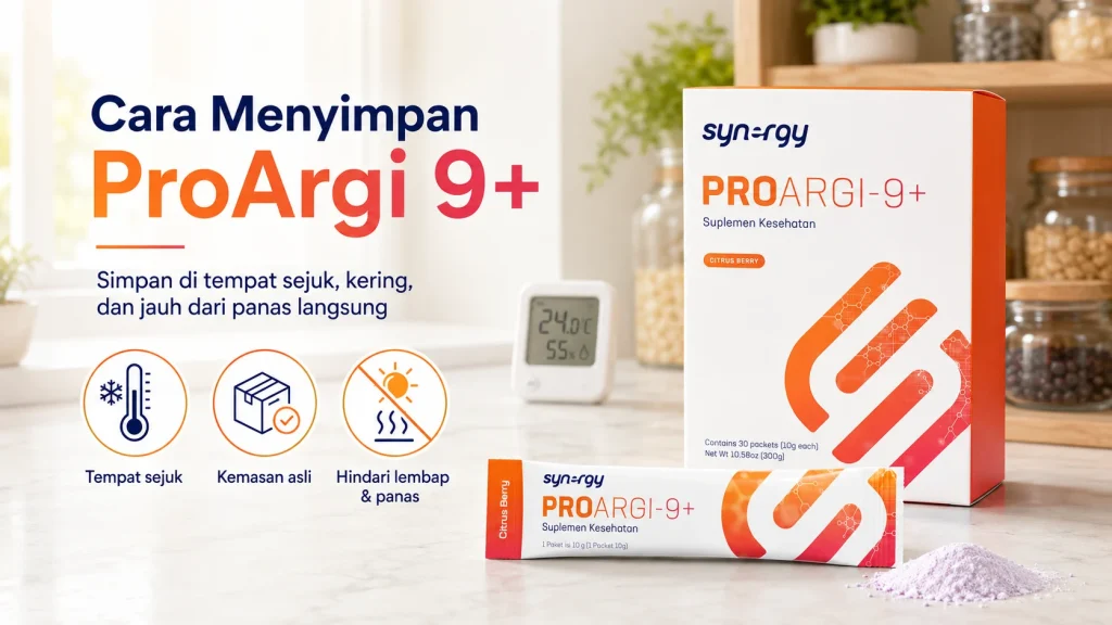 Cara Menyimpan ProArgi 9+