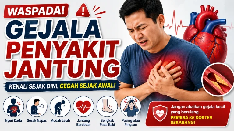 Gejala Penyakit Jantung: Kenali Tanda & Kapan ke Dokter