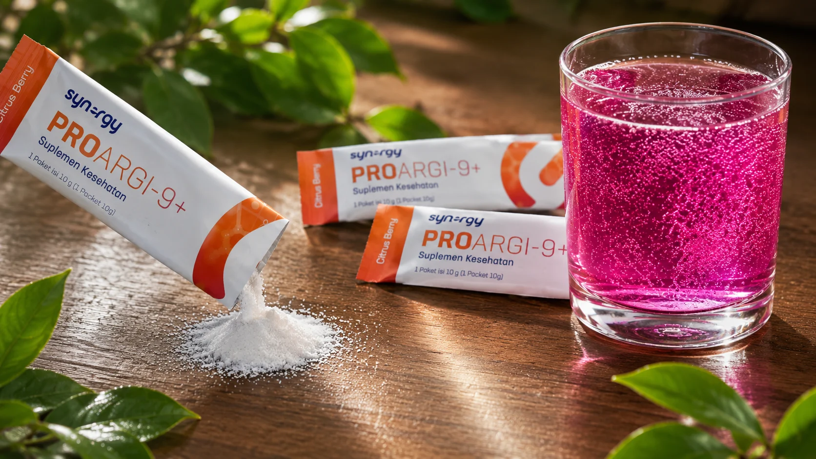 isi serbuk l-arginine proargi