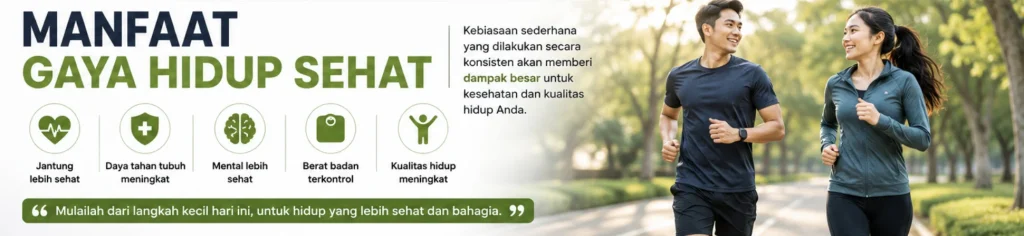 manfaat gaya hidup sehat
