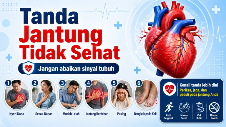 Tanda Jantung Lemah / Bermasalah Jangka Panjang (Kronis)